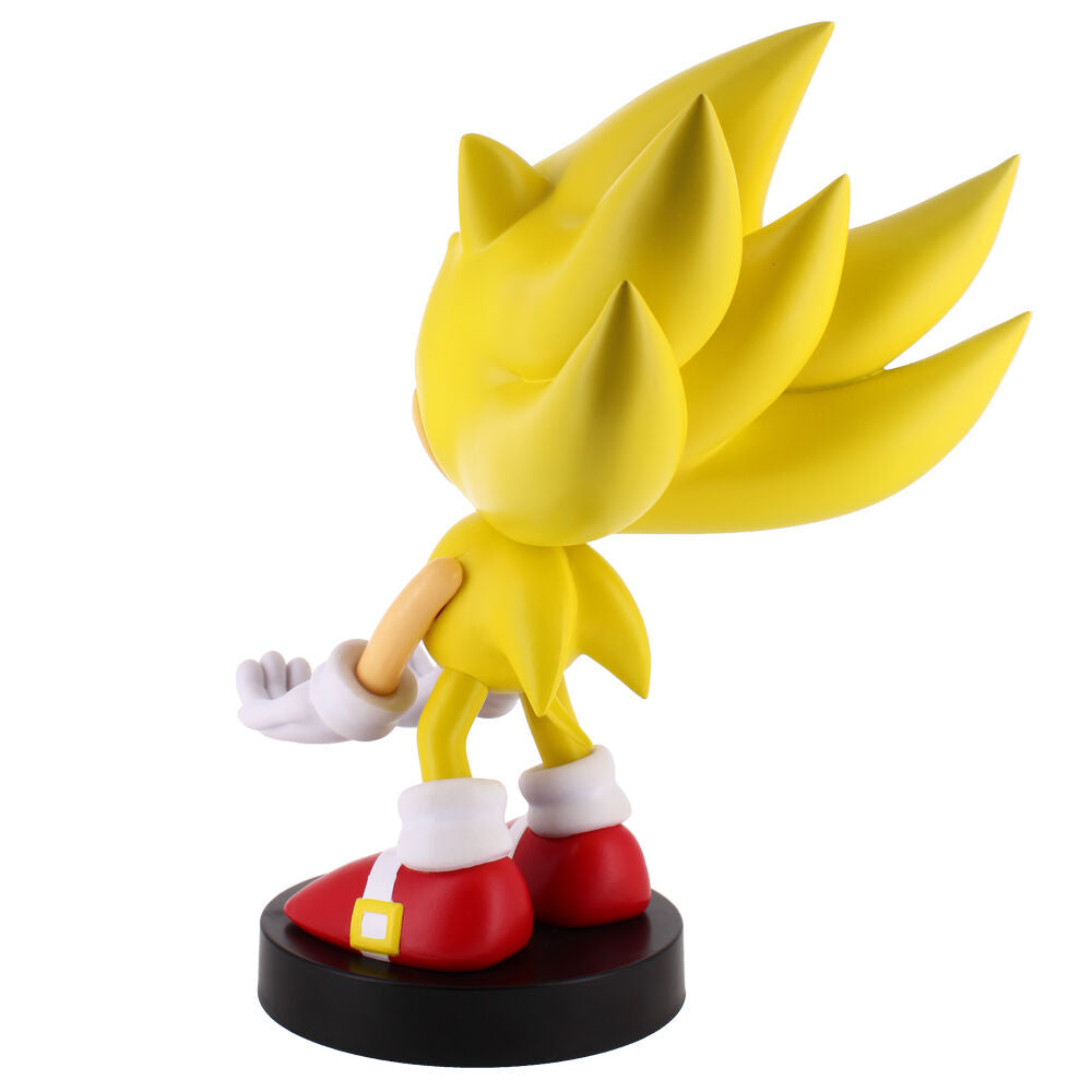 Sonic Super Sonic Figura clamping bracket Cable guy 21cm