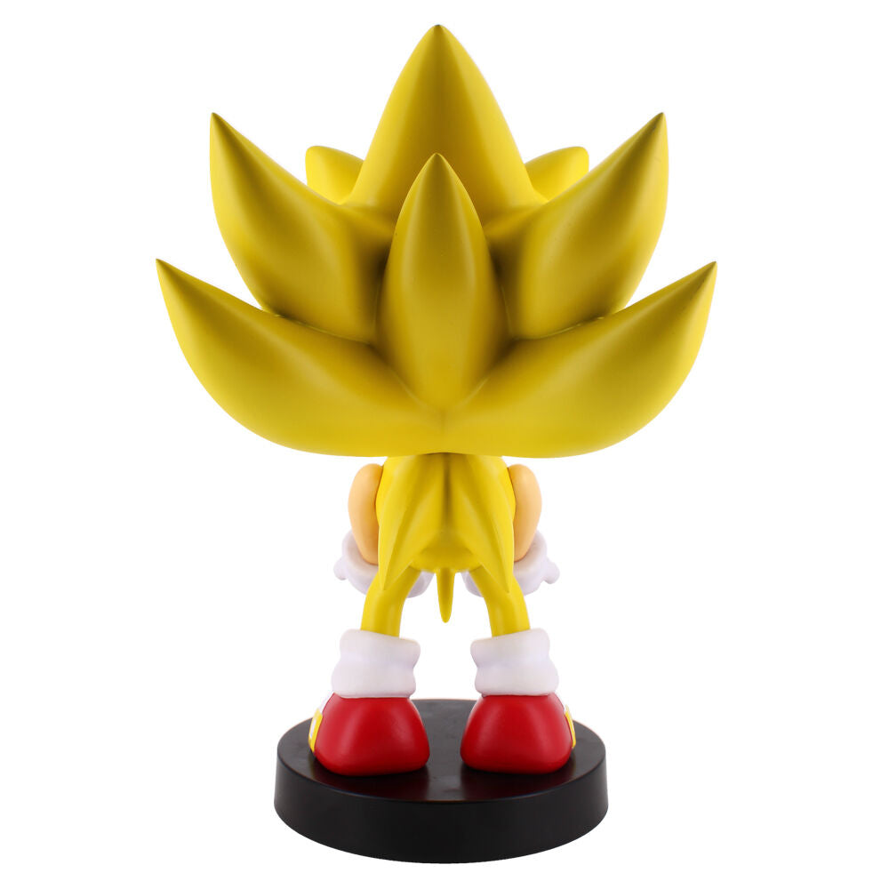 Sonic Super Sonic Figura clamping bracket Cable guy 21cm