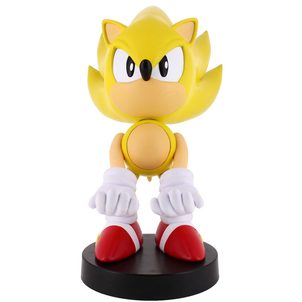 Sonic Super Sonic Figura clamping bracket Cable guy 21cm