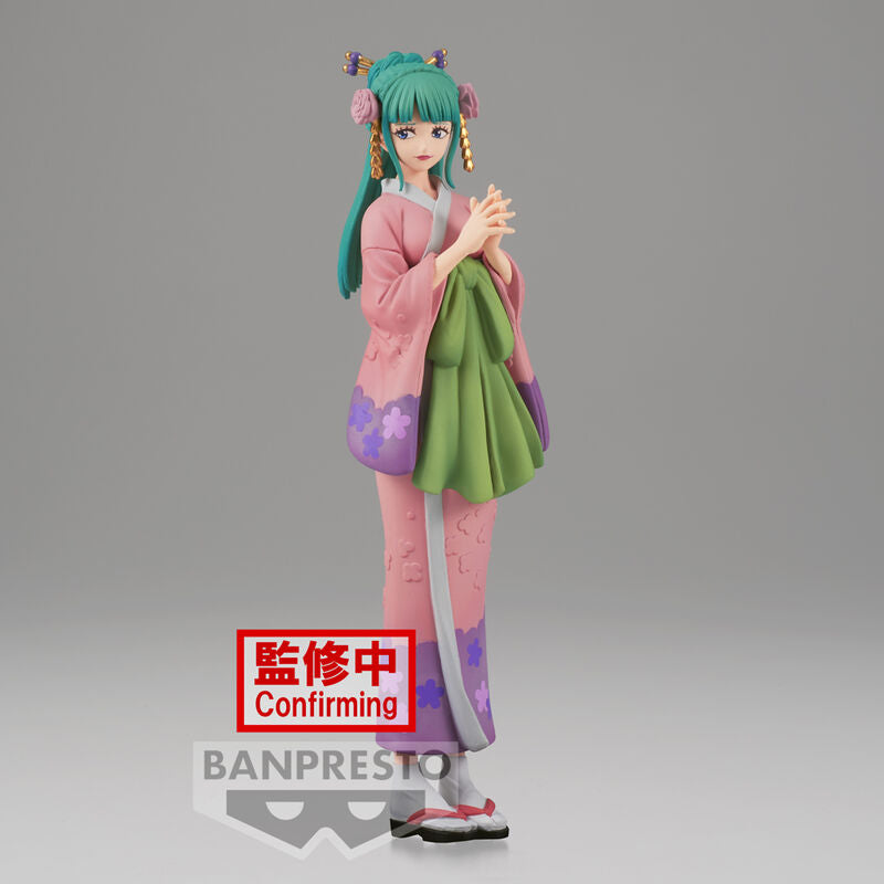 One Piece The Grandline Lady DXF Kozuki Hiyori Figura 16cm