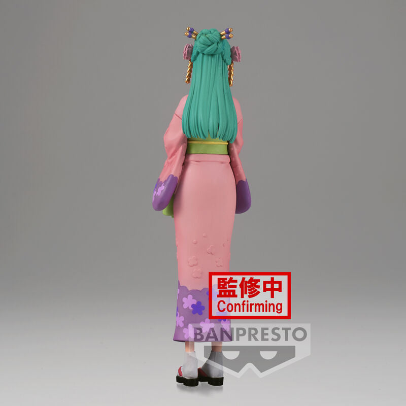 One Piece The Grandline Lady DXF Kozuki Hiyori Figura 16cm
