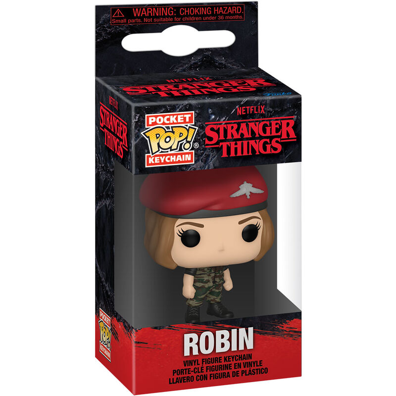 Porta-Chaves Funko POP!Stranger Things Hunter Robin