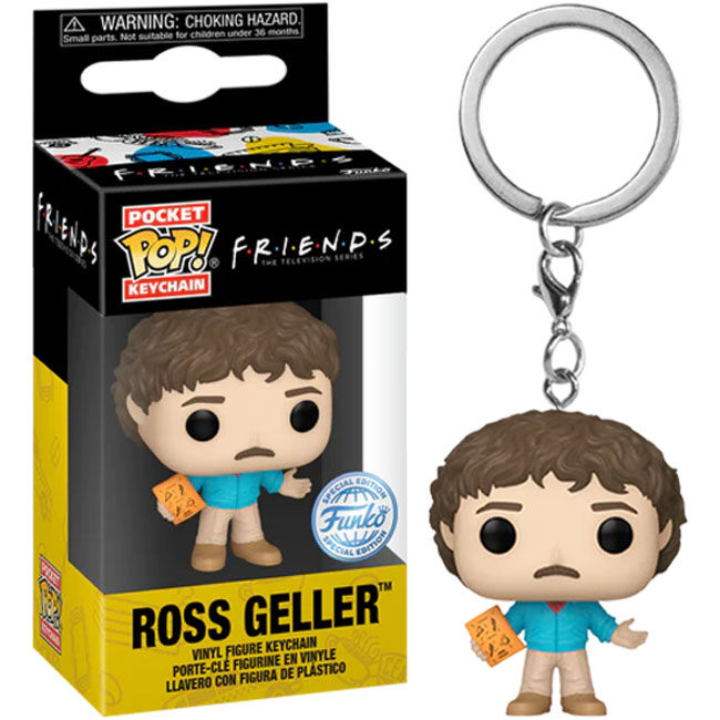 Porta-Chaves Funko POP!Friends Ross Geller Exclusive