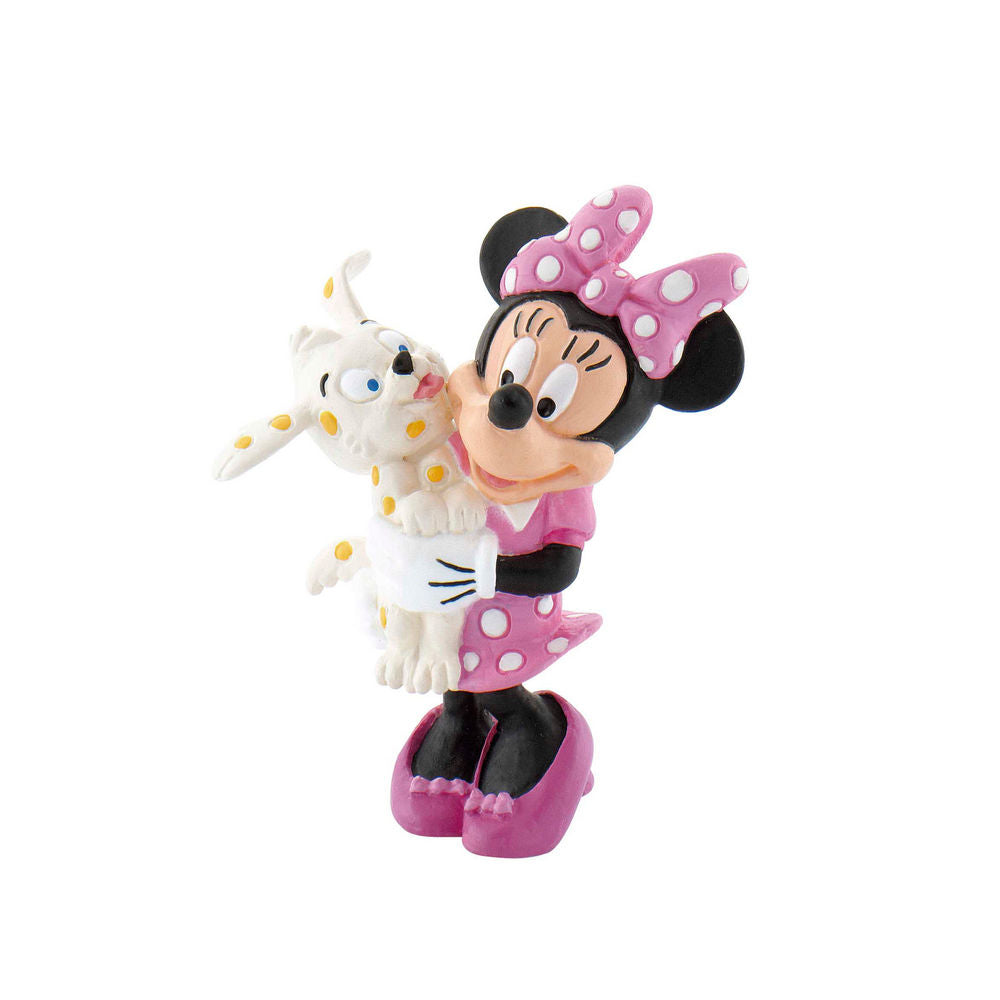 Disney Minnie with Puppy Figura 7cm