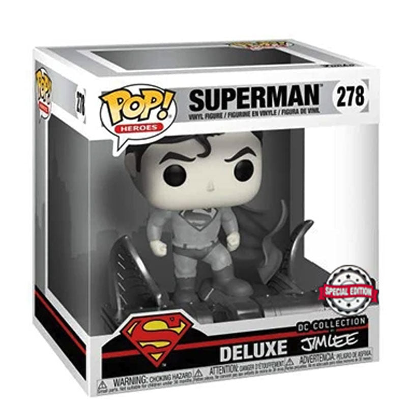 Conjunto Funko POP!e T-Shirt DC Comics Jim Lee Superman Exclusive