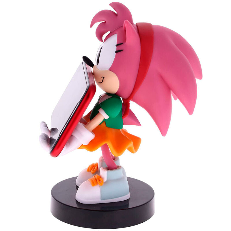 Sonic Amy Rose Figura clamping bracket Cable guy 20cm