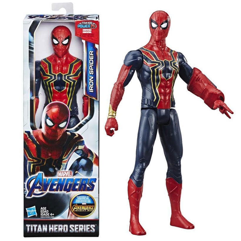 Marvel Avengers Iron Spider Titan Hero Figura 30cm