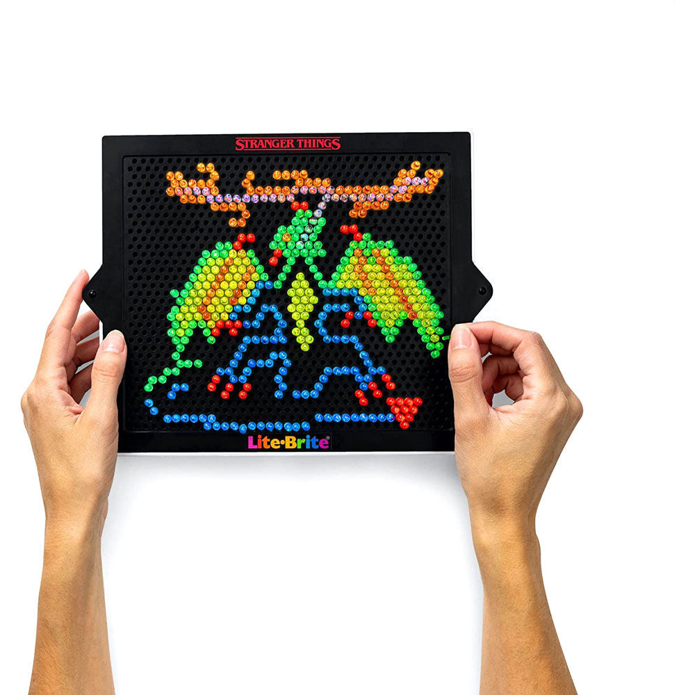 Stranger Things Lite Brite game