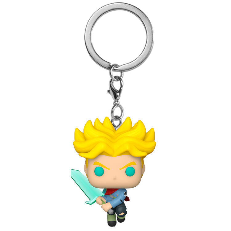 Porta-Chaves Funko POP!Dragon Ball Super Saiyan Trunks with Sword