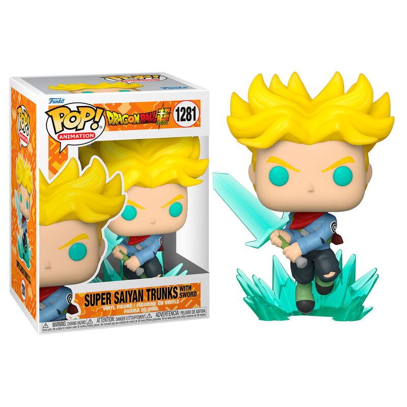 Funko POP!Dragon Ball Super Super Saiyan Trunks with Sword
