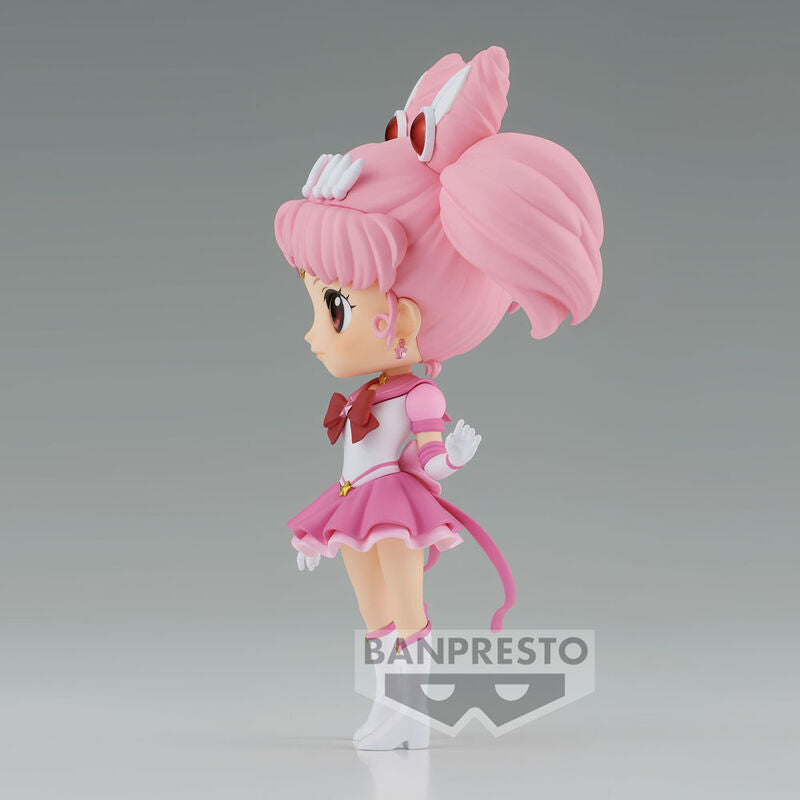 Pretty Guardian Sailor Moon Cosmos the Movie Eternal Sailor Chibi Moon ver.A Q posket Figura 13cm