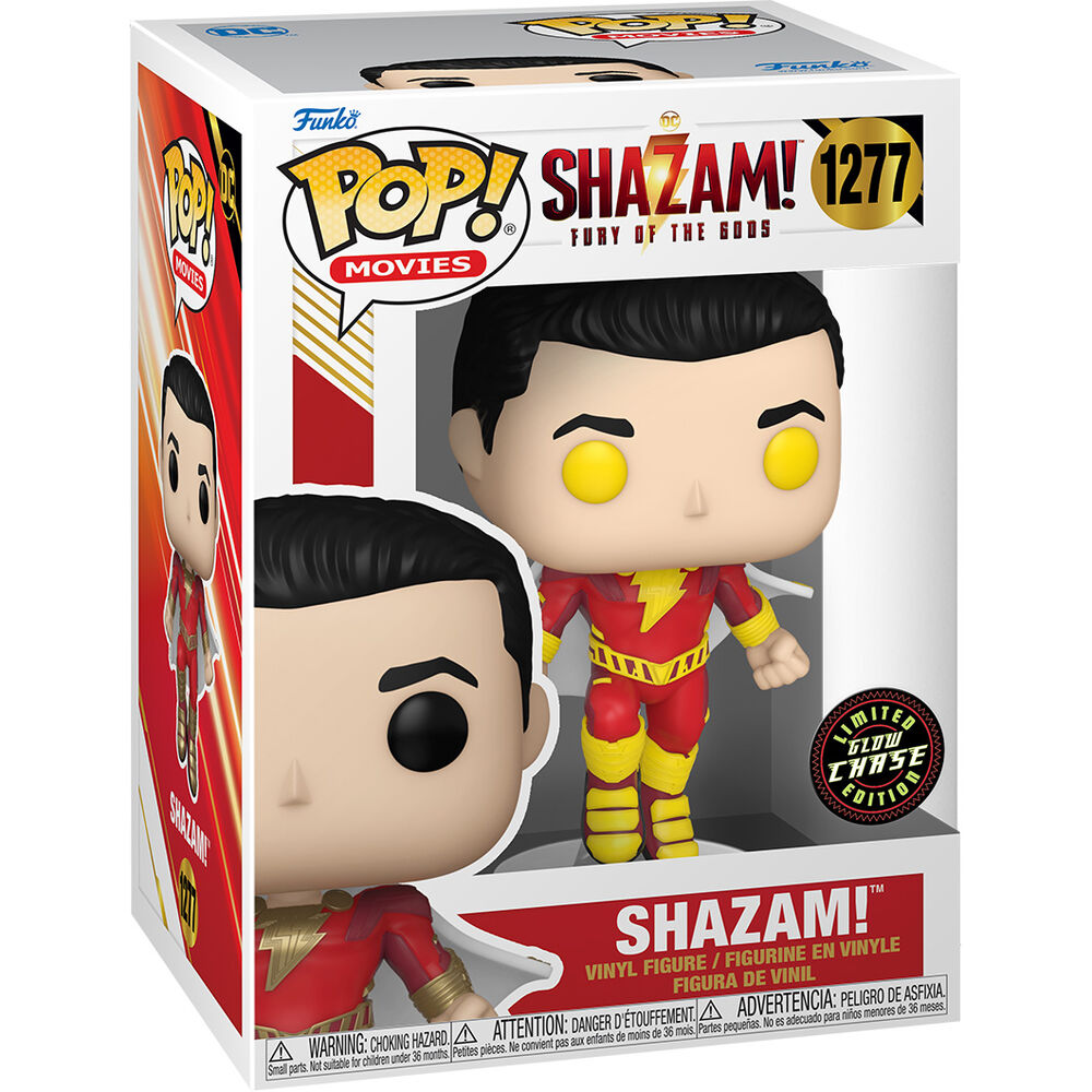 Funko POP!DC Comics Shazam! Fury of the Gods Shazam Chase