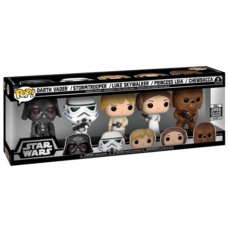 Funko POP! pack 5 Figuras Star Wars Classics Exclusive