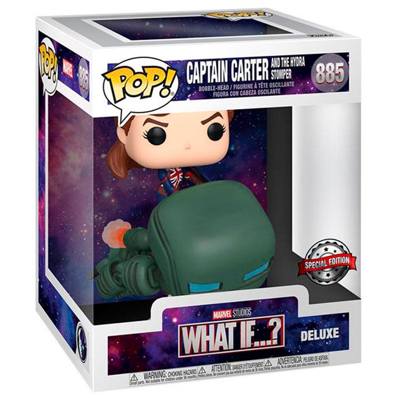 Funko POP!Marvel What If Captain Carter Exclusive