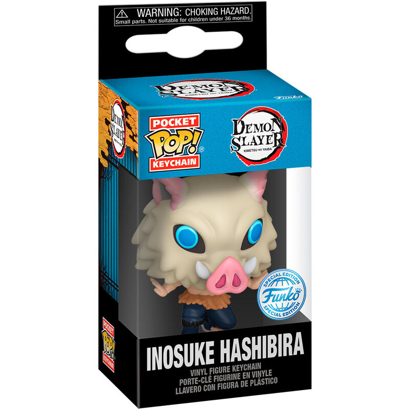 Porta-Chaves Funko POP!Demon Slayer Kimetsu no Yaiba Inosuke Hashibira