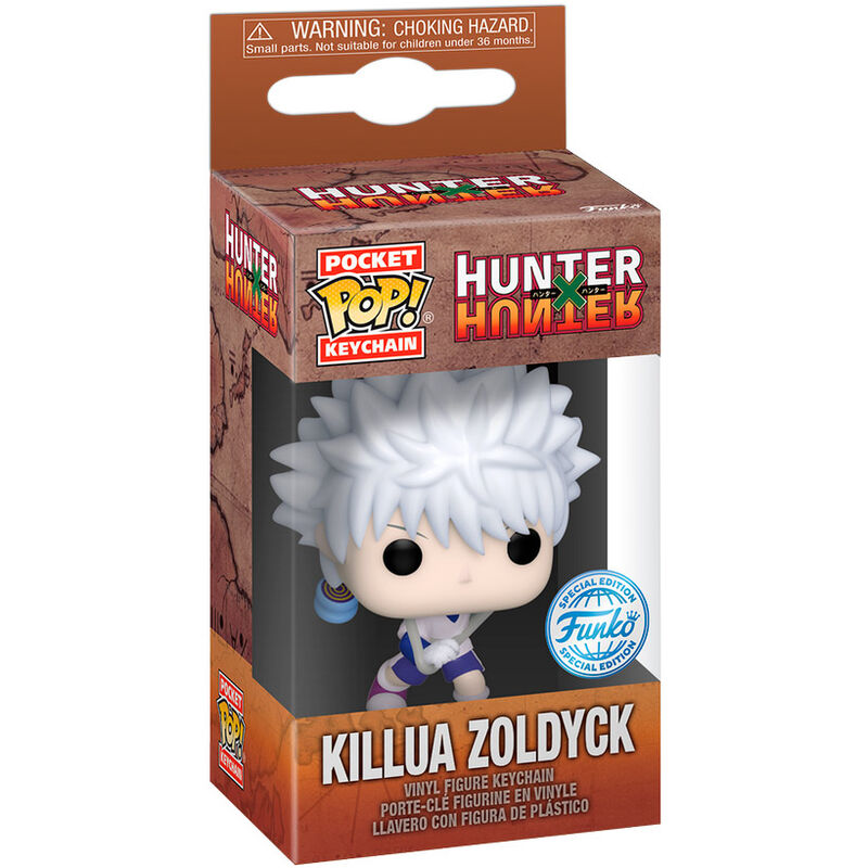 Porta-Chaves Funko POP!Hunter X Hunter Killua Zoldyck Exclusive
