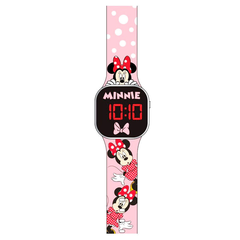 Disney Minnie Relógio Led