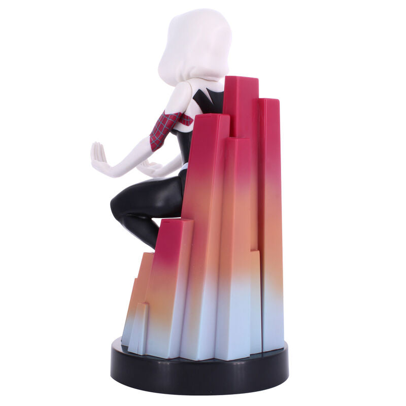 Marvel Spiderman Spider Gwen Figura clamping bracket Cable guy 20cm