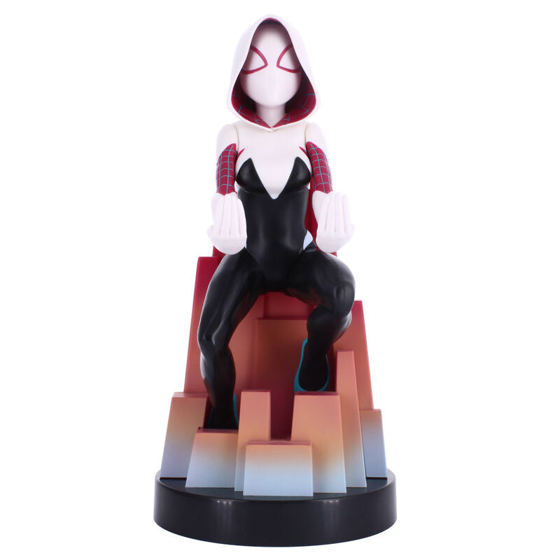 Marvel Spiderman Spider Gwen Figura clamping bracket Cable guy 20cm