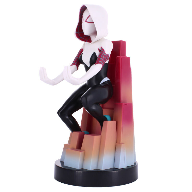 Marvel Spiderman Spider Gwen Figura clamping bracket Cable guy 20cm