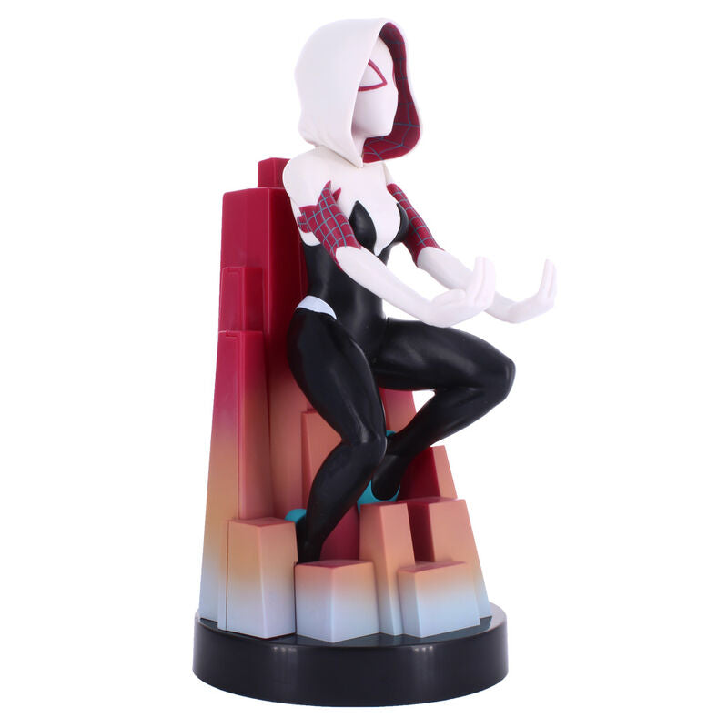 Marvel Spiderman Spider Gwen Figura clamping bracket Cable guy 20cm