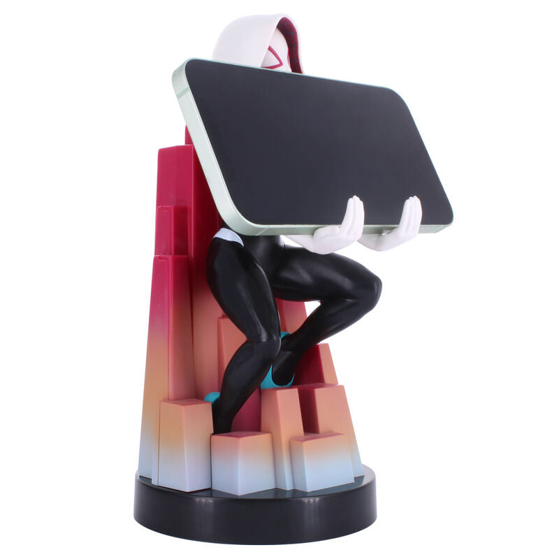 Marvel Spiderman Spider Gwen Figura clamping bracket Cable guy 20cm