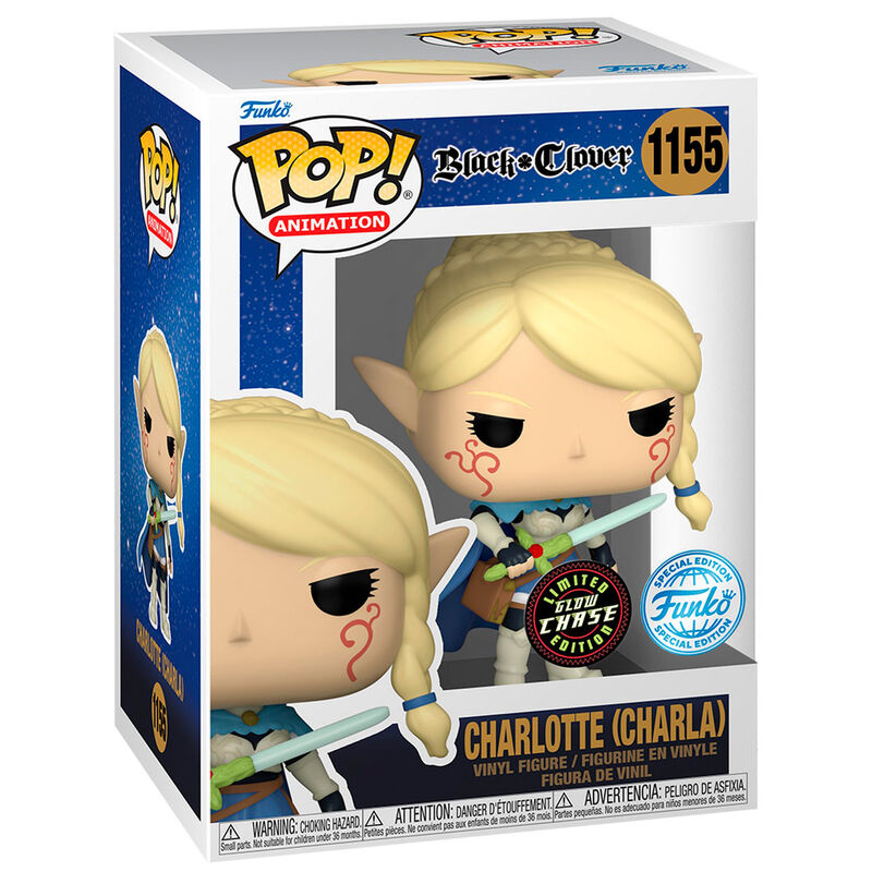 Funko POP!Black Clover Charlotte Chase Exclusive