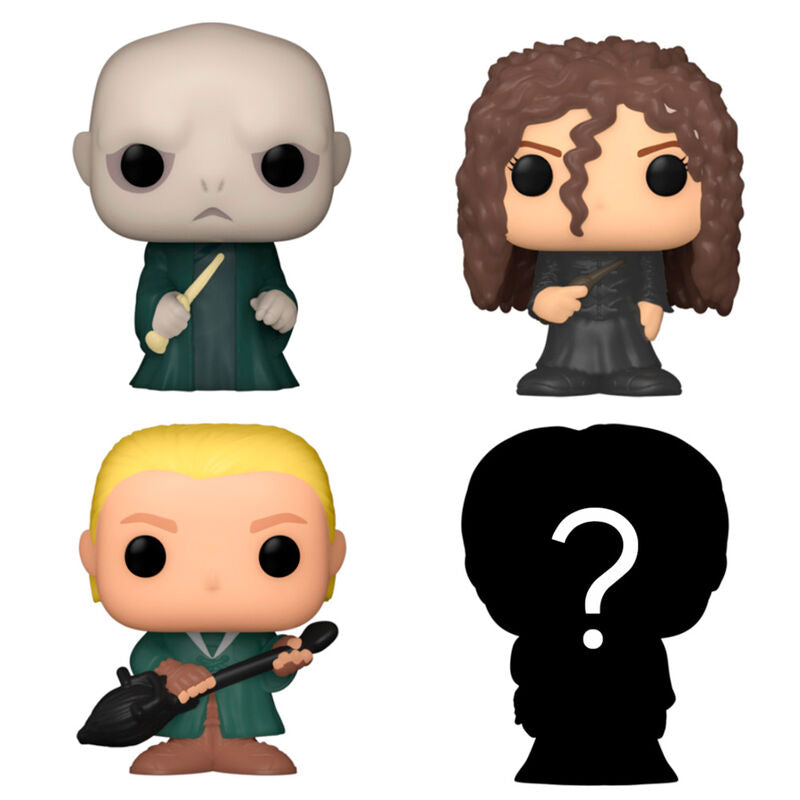 Blister 4 Figuras Bitty Funko POP! Harry Potter Voldemort