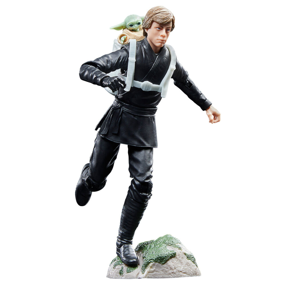 Star Wars The Book of Boba Fett Luke Skywalker & Grogu Figura 15cm
