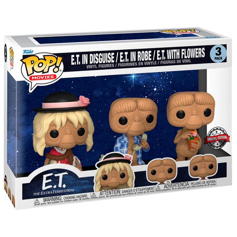 Funko POP! conjunto de 3E.T. The Extra-Terrestrial Exclusive