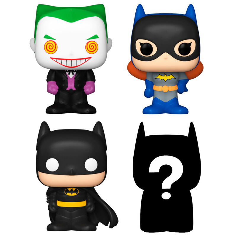 Blister 4 Figuras Bitty Funko POP! DC Comics The Joker