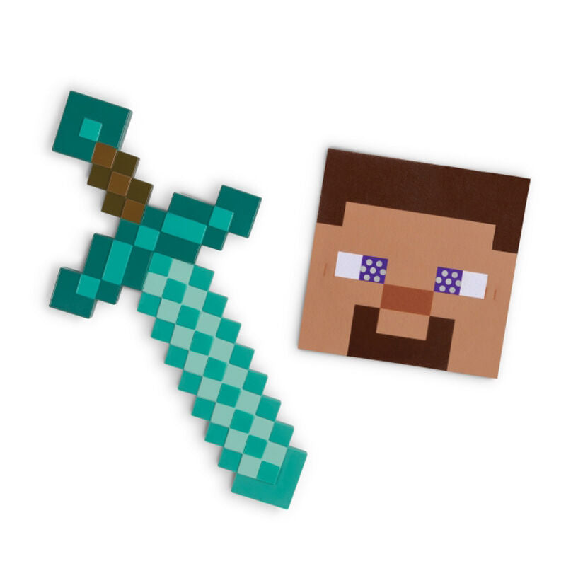 Minecraft Máscara + Sword