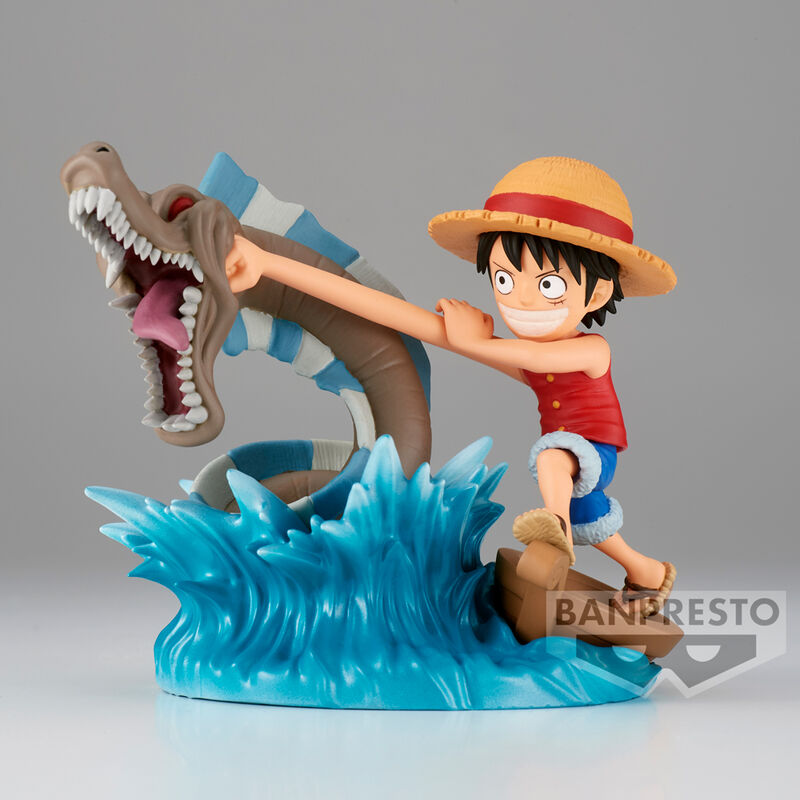 One Piece Log Stories Monkey D Luffy vs Local Sea Figura 7cm