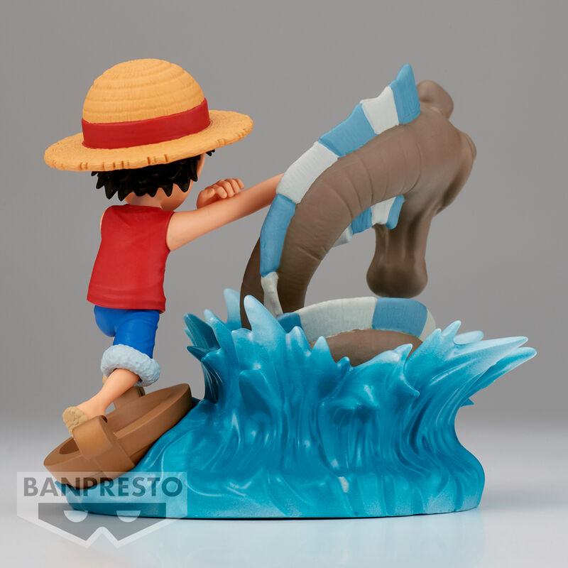 One Piece Log Stories Monkey D Luffy vs Local Sea Figura 7cm