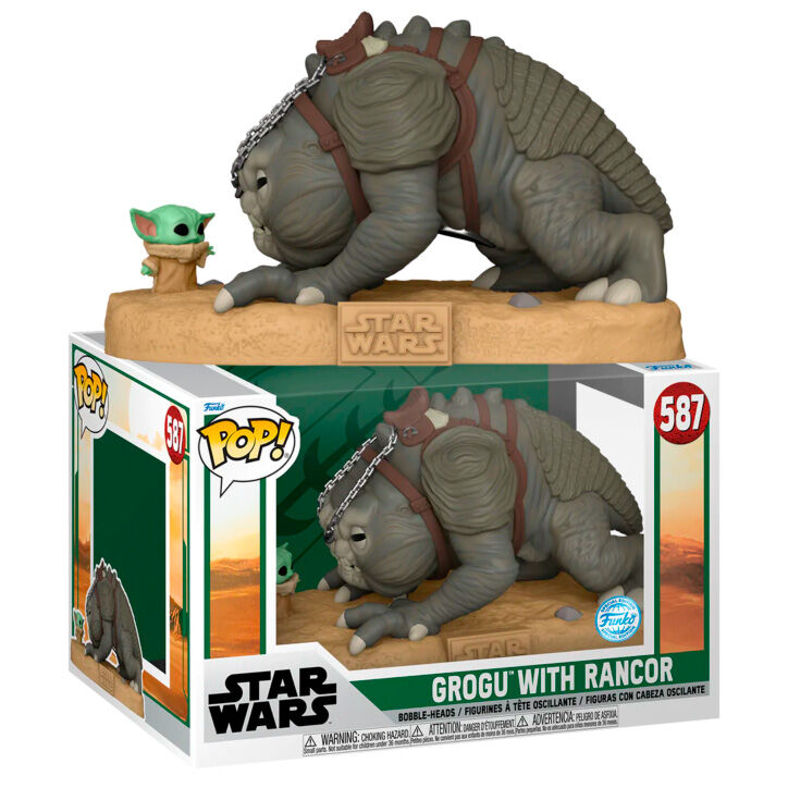 Funko POP!Star Wars Grogu with Rancor Exclusive