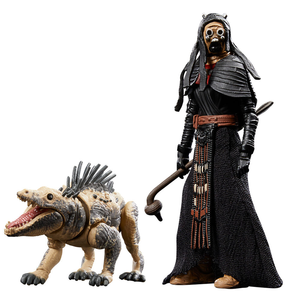Star Wars The Book of Boba Fett Tusken Warrior & Massiff Figuras 9,5cm