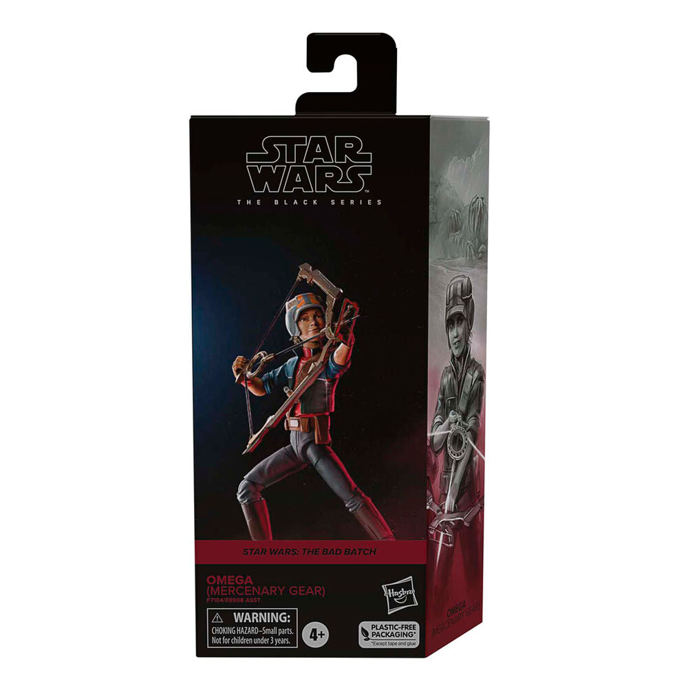 Star Wars The Bad Batch Omega Mercenary Gear Figura 15cm