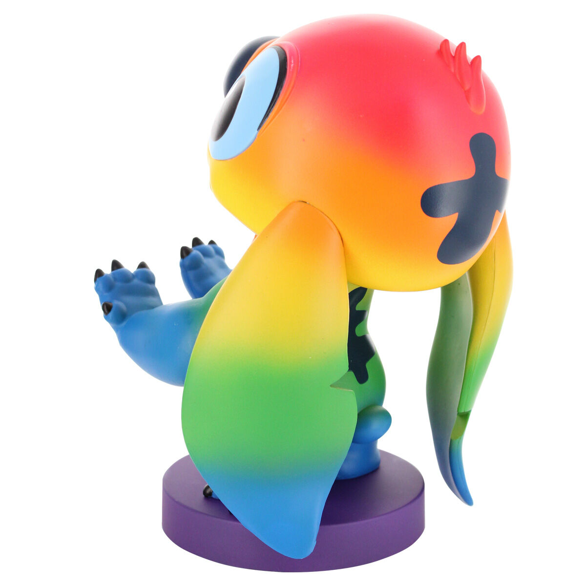 Disney Stitch Rainbow Figura clamping bracket Cable guy 20cm