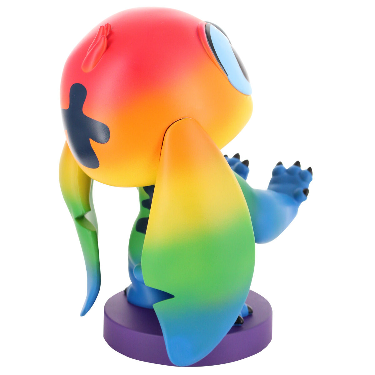 Disney Stitch Rainbow Figura clamping bracket Cable guy 20cm