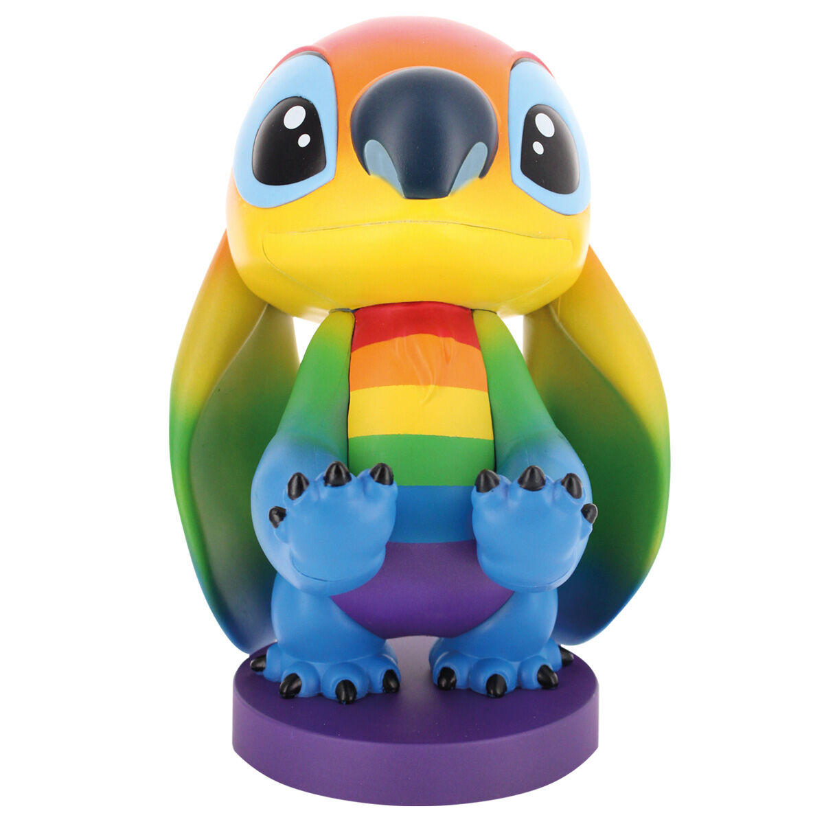 Disney Stitch Rainbow Figura clamping bracket Cable guy 20cm