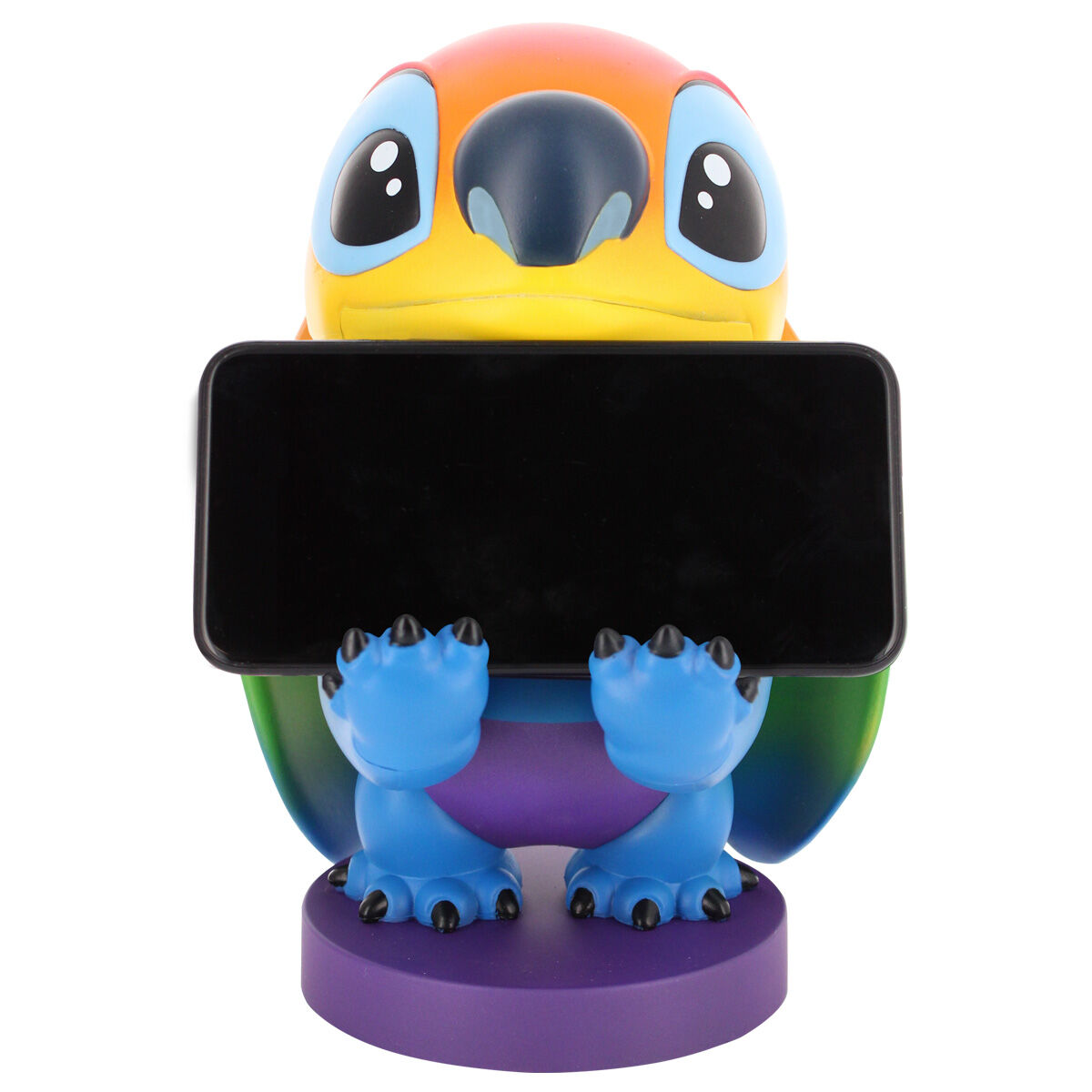 Disney Stitch Rainbow Figura clamping bracket Cable guy 20cm