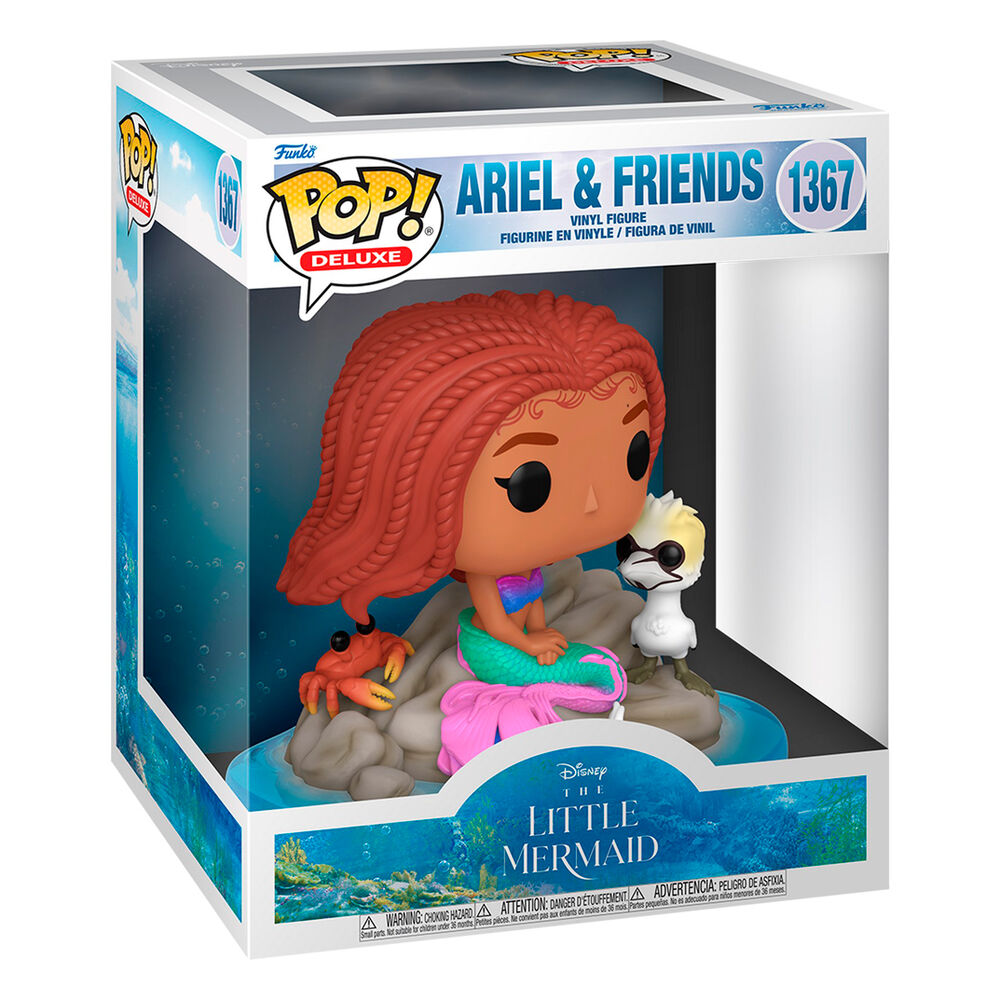 Funko POP! Deluxe Disney The Little Mermaid "Live Action" Ariel & Friends