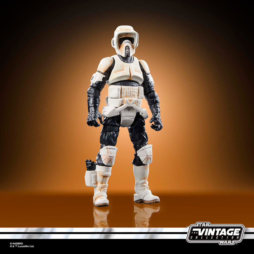 Star Wars the Mandalorian Speeder Bike Scout Trooper & Grogu Figura 9cm