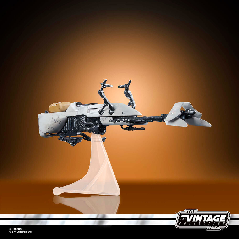 Star Wars the Mandalorian Speeder Bike Scout Trooper & Grogu Figura 9cm