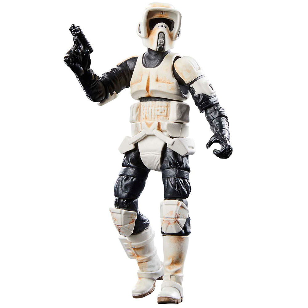 Star Wars the Mandalorian Speeder Bike Scout Trooper & Grogu Figura 9cm