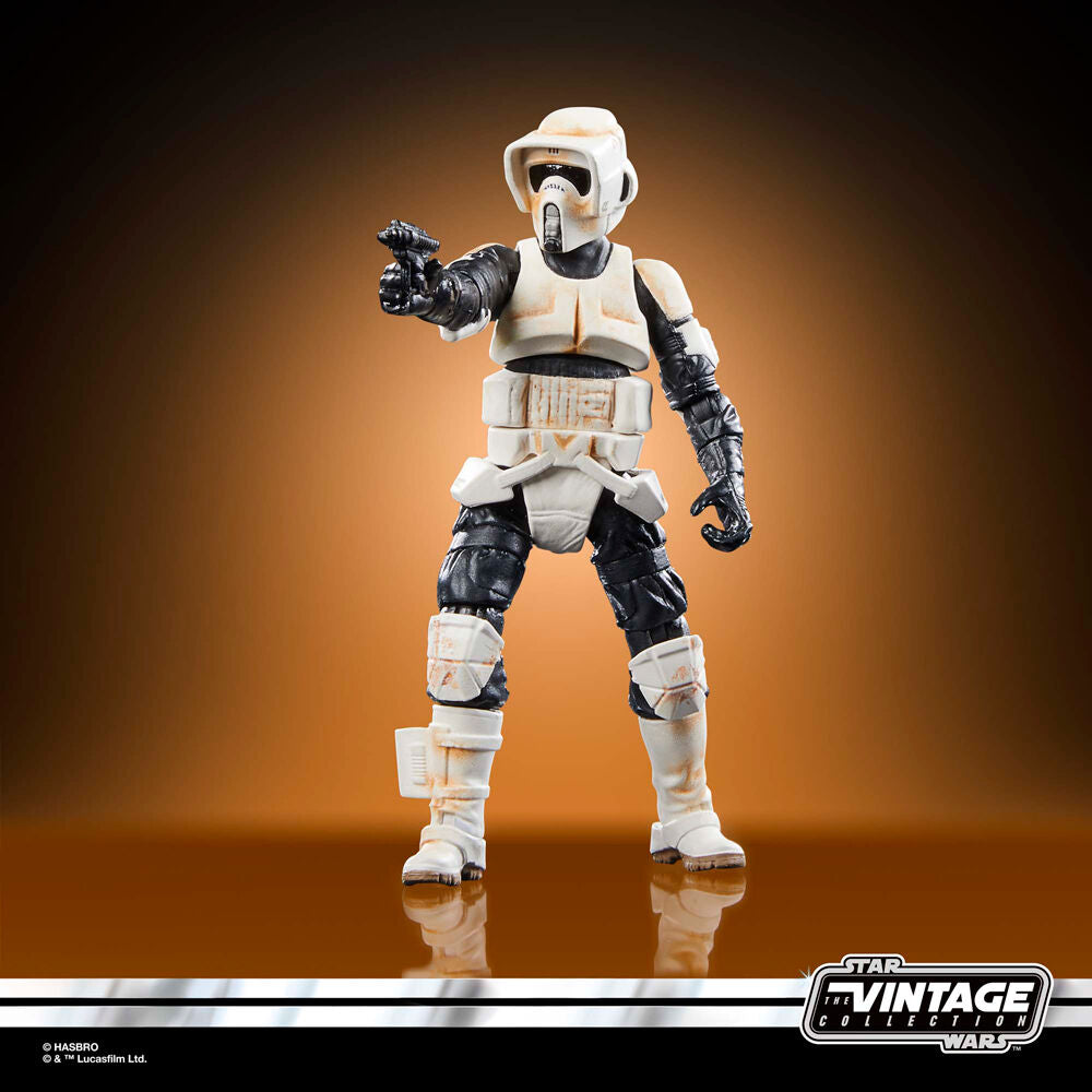 Star Wars the Mandalorian Speeder Bike Scout Trooper & Grogu Figura 9cm