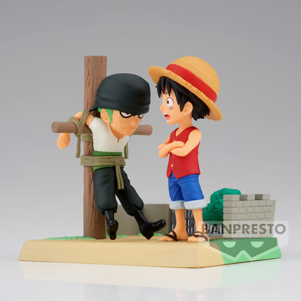 One Piece Log Stories Monkey D Luffy & Roronoa Zoro Figura 7cm
