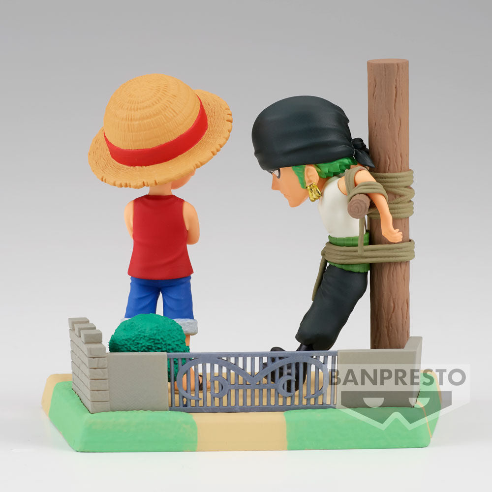 One Piece Log Stories Monkey D Luffy & Roronoa Zoro Figura 7cm