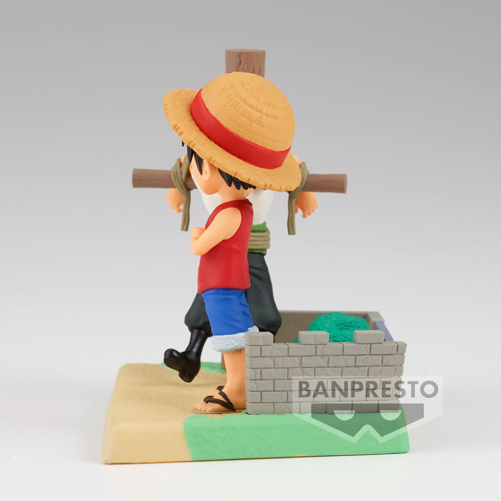 One Piece Log Stories Monkey D Luffy & Roronoa Zoro Figura 7cm