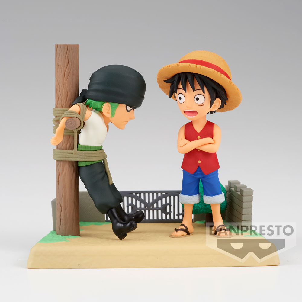 One Piece Log Stories Monkey D Luffy & Roronoa Zoro Figura 7cm